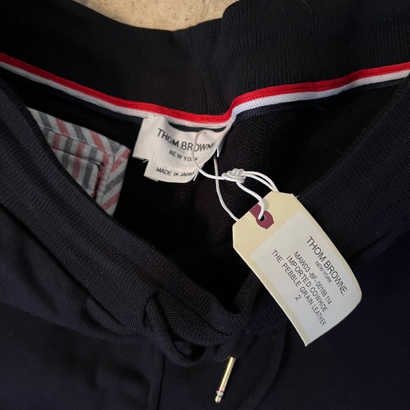 Thom Browne Engineered 4-Bar Jersey Sweatpant - Picture 3 of 4